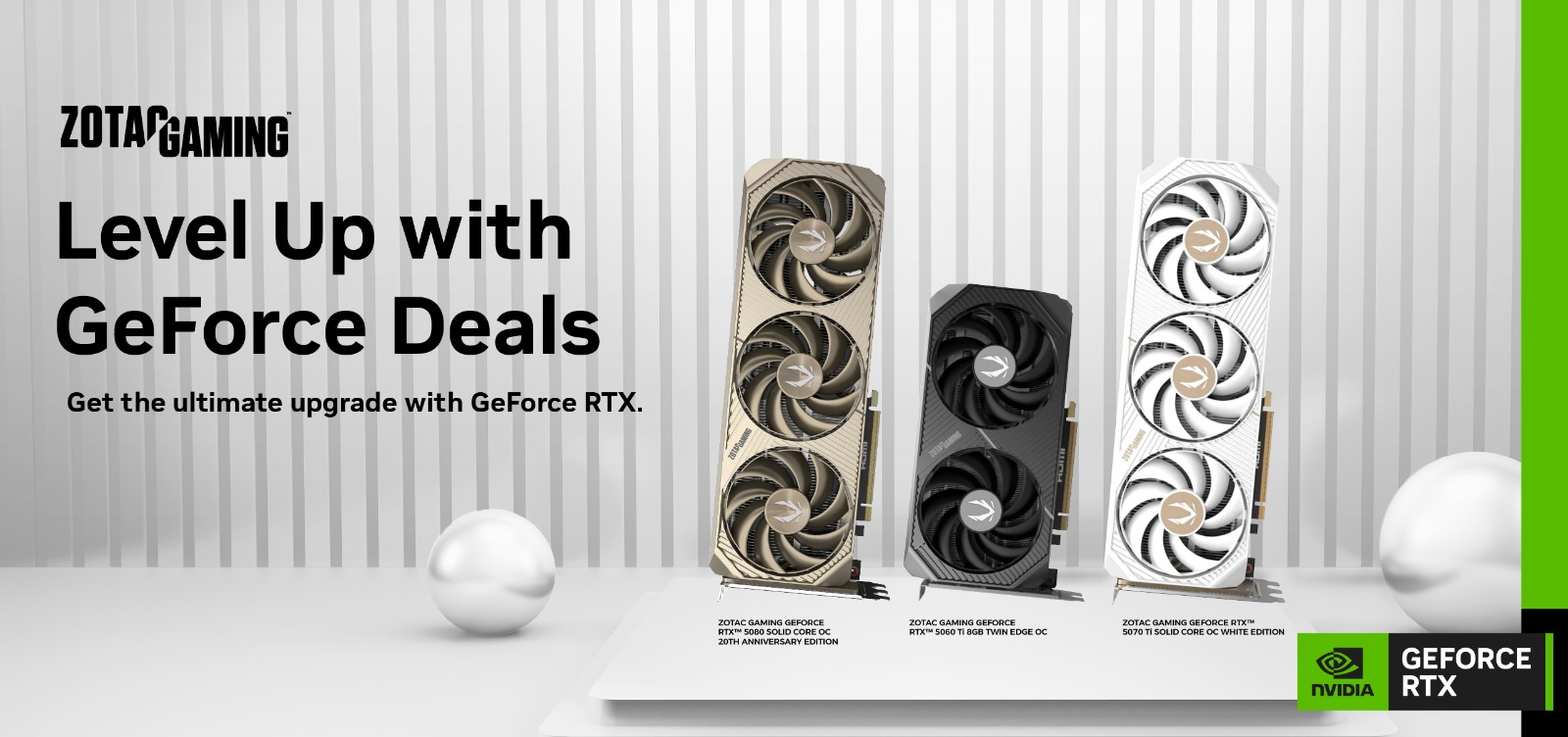 ZOTAC Deal Banner