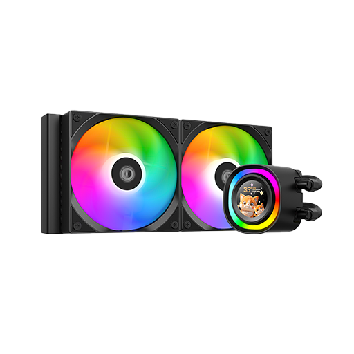 ID-Cooling FX240 LCD ARGB AIO Liquid Cooler - Black	