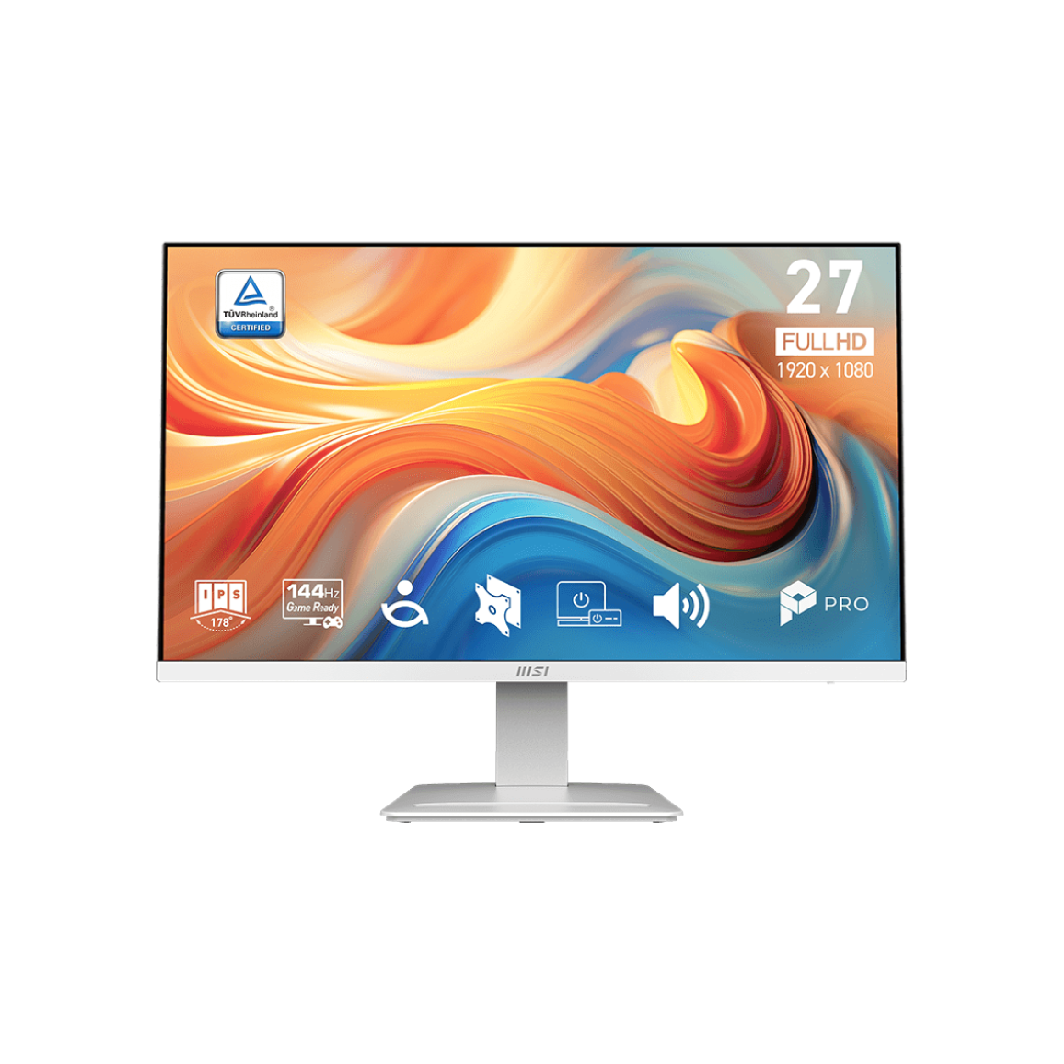 MSI PRO MP273W E14A BUSINESS MONITOR - WHITE