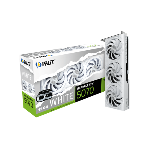 PALIT GeForce RTX 5070 White OC