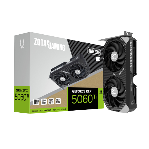 ZOTAC GAMING GeForce RTX 5060 Ti 8GB Twin Edge OC 