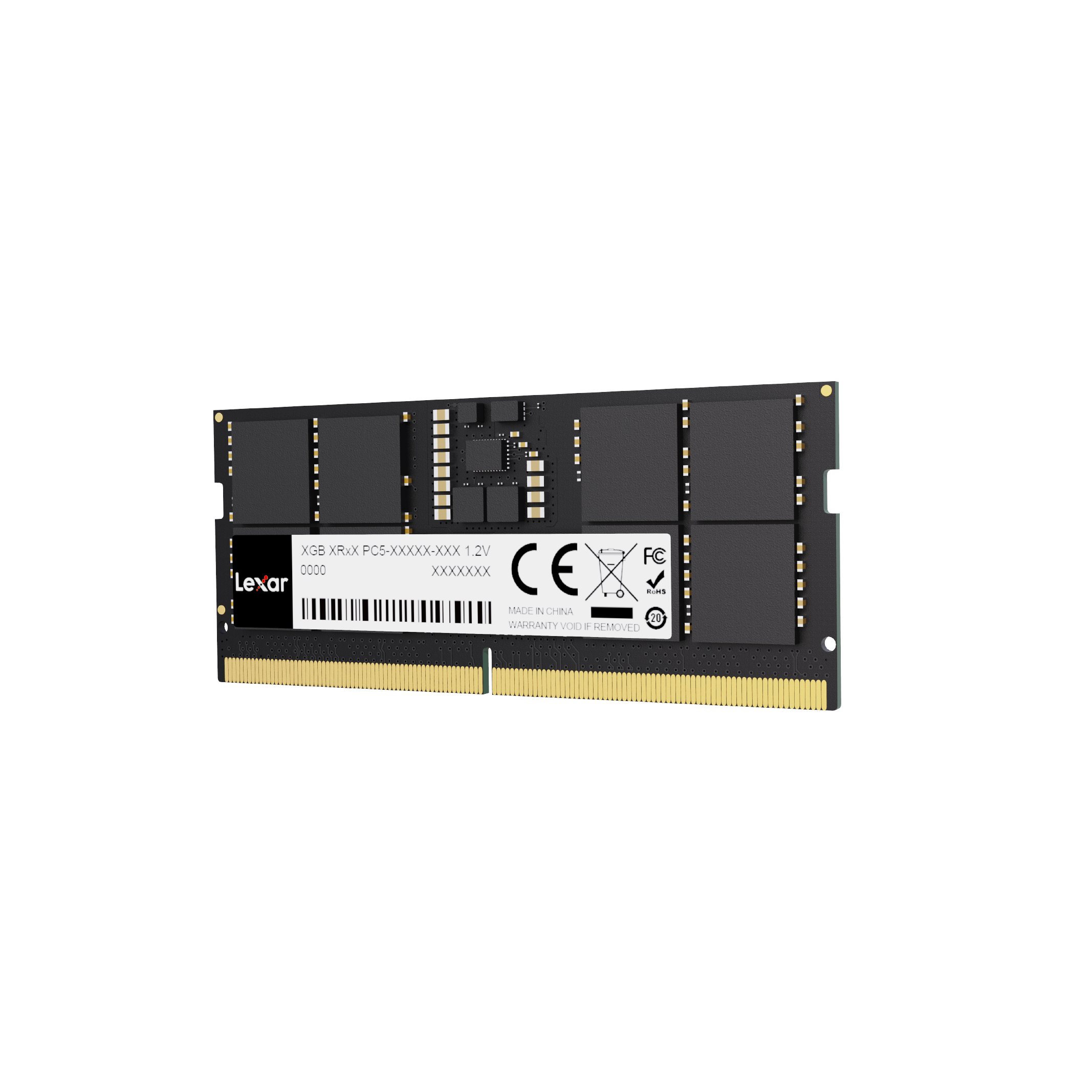 LEXAR 8GB, DDR5 4800 SO-DIMM, CL40 - Blister