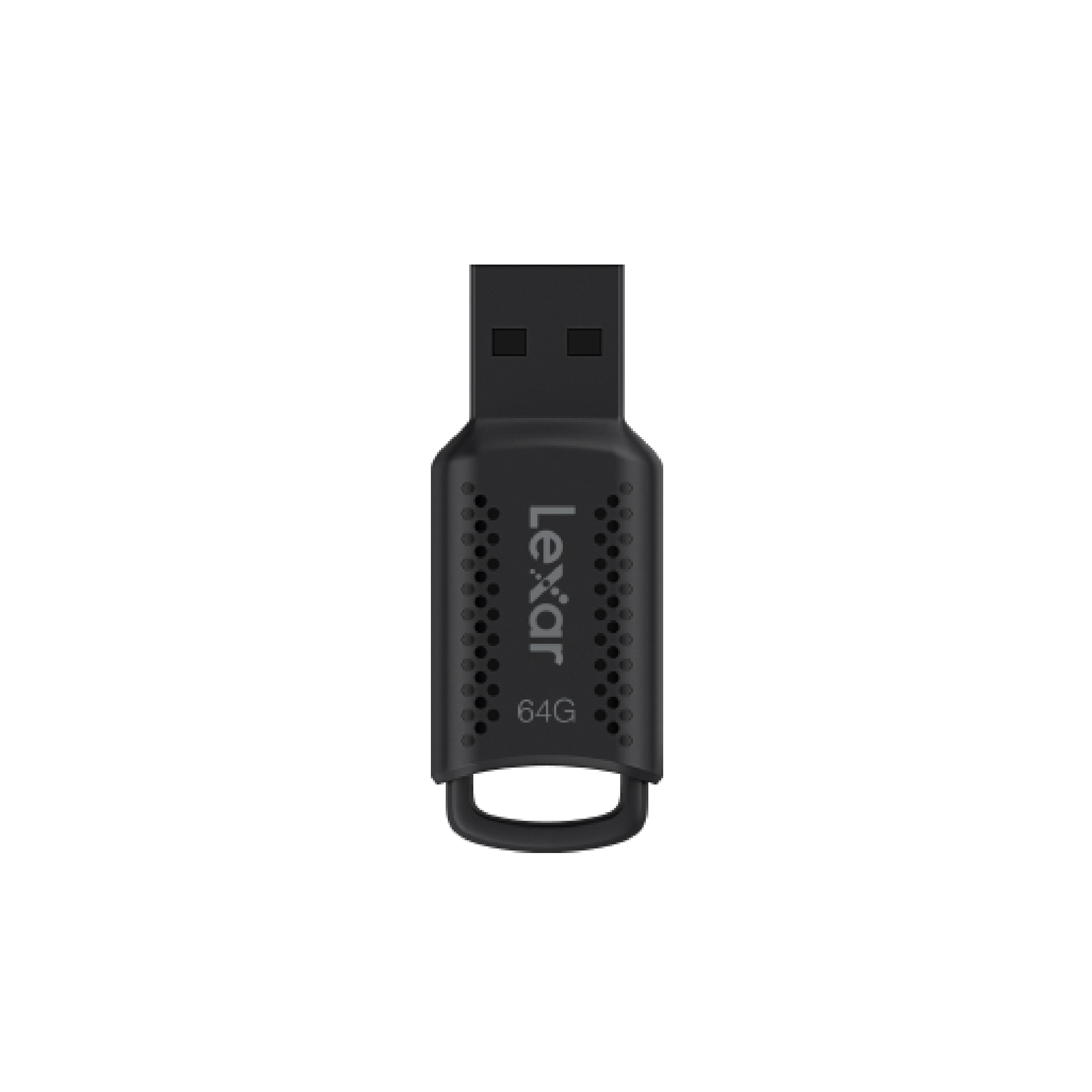 Lexar JumpDrive V400 USB 3.2 Gen 1 Flash Drive, up to 100MB/s read, Black - 64GB