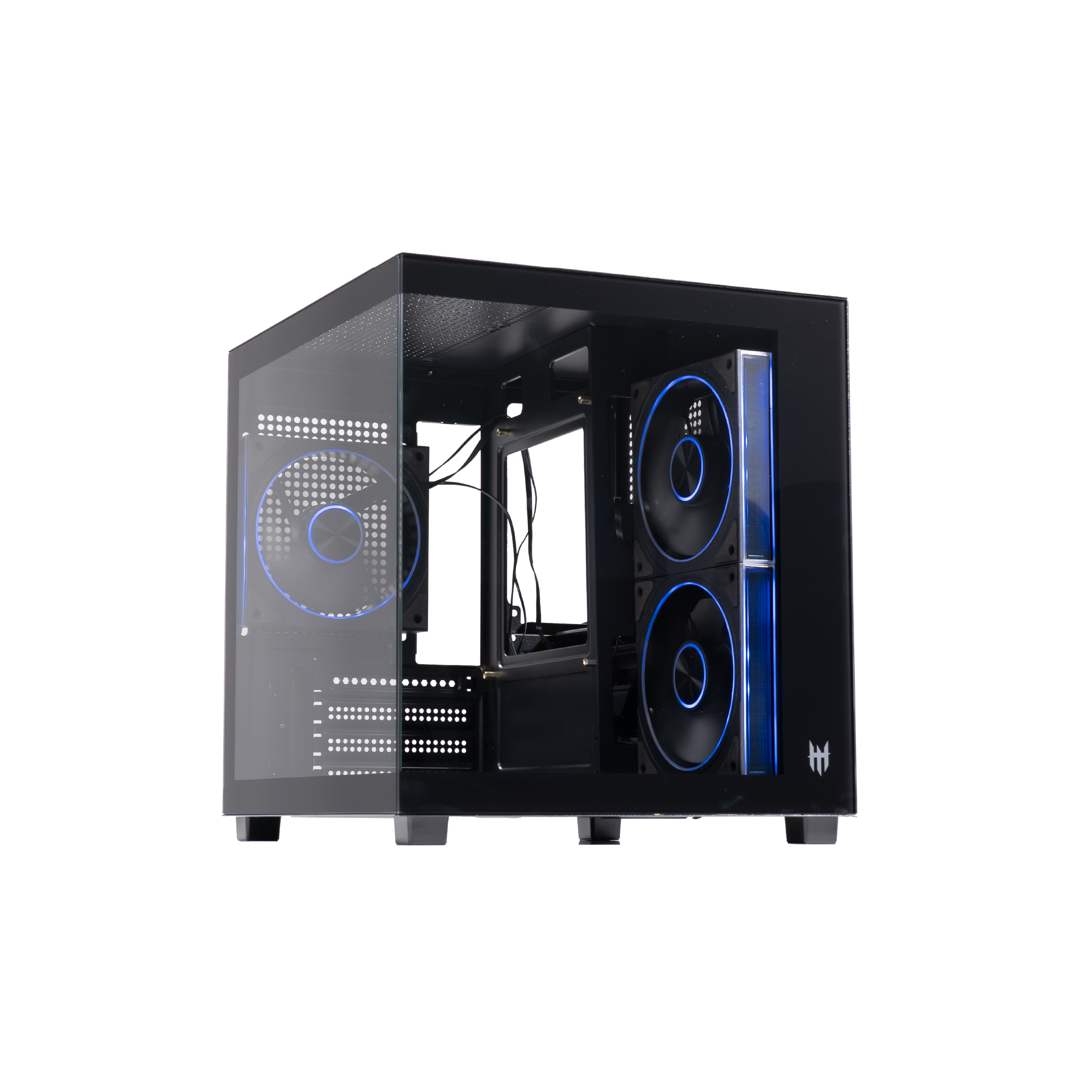 TECWARE VXO M TG MATX CASE W/3xARGB FANS - BLACK