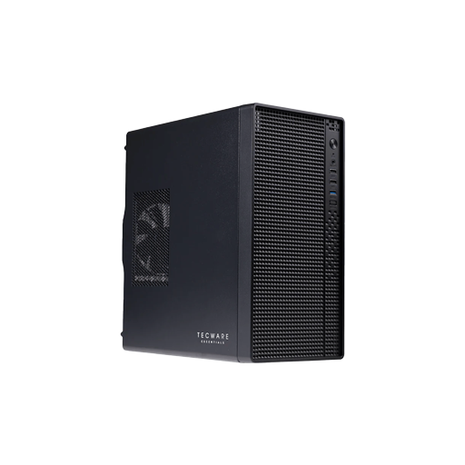 TECWARE ESSENTIAL QUANTUM V2 MATX CASE W/ 380W PSU - BLACK